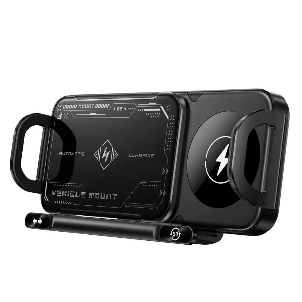 15W Wireless Car Charger Phone Holder (Vent Mount)