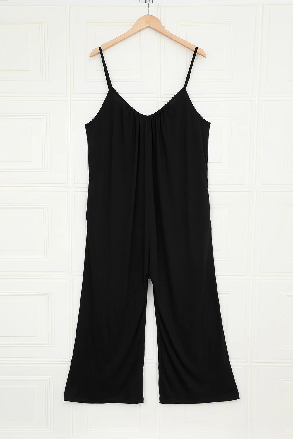 Spaghetti Straps Wide Leg Jumpsuits