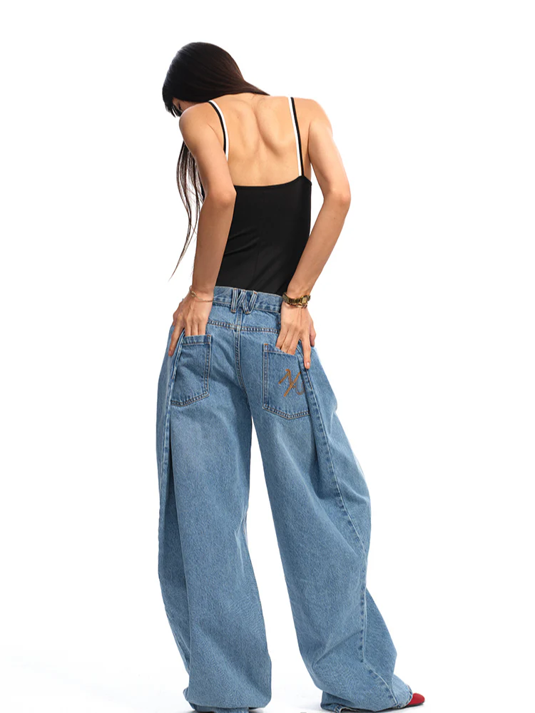 Washed Reversed - Pocket Jeans