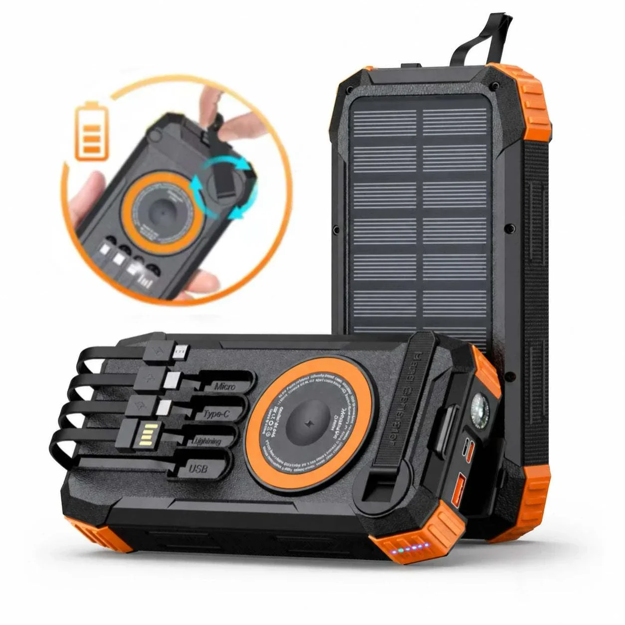 SolarGuard 100,000mAh Rugged Outdoor Power Station