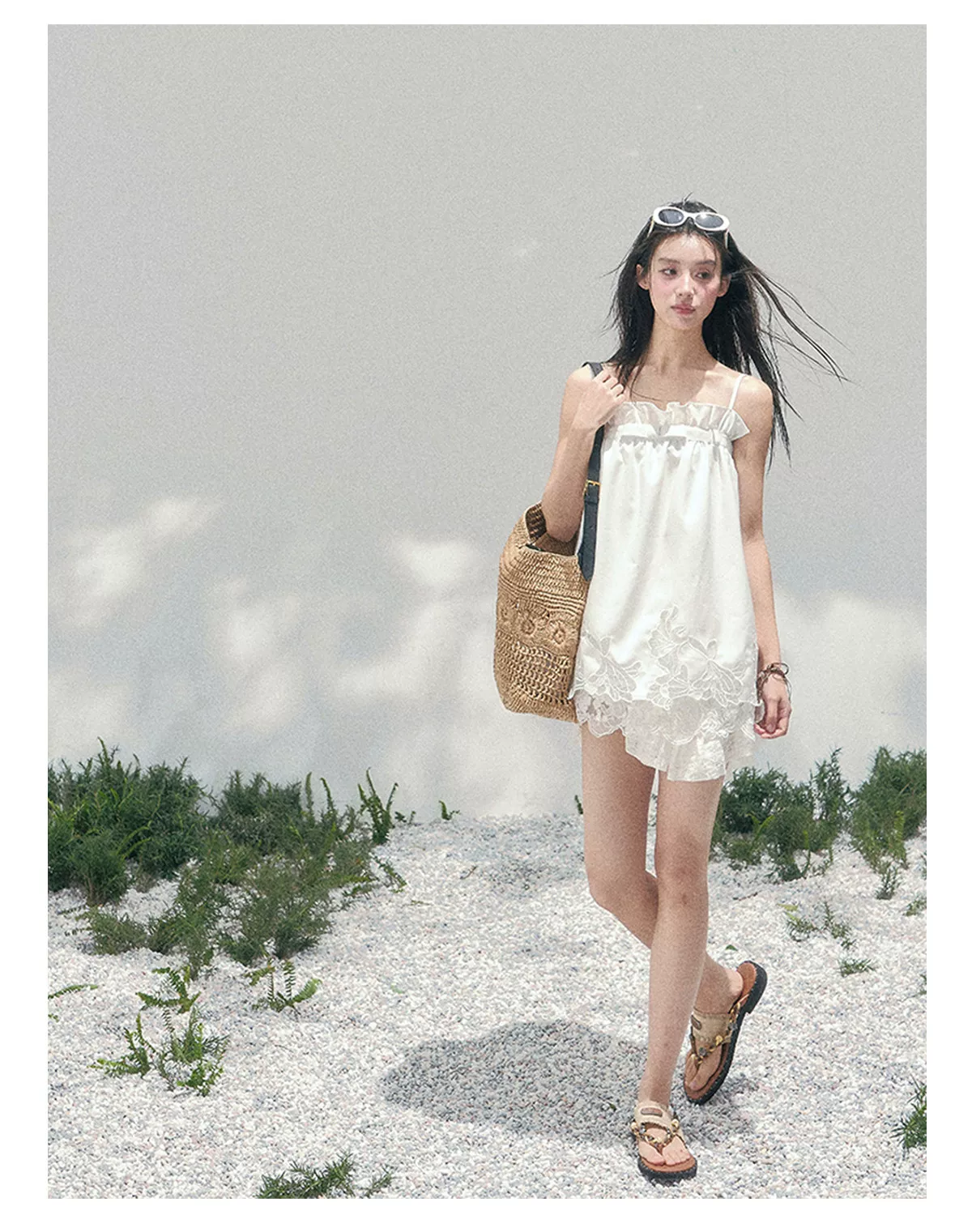 Bouquet Summer Lace Camisole Top