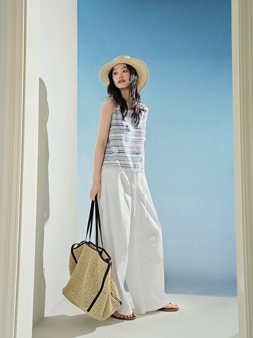 Elastic Waist Pants