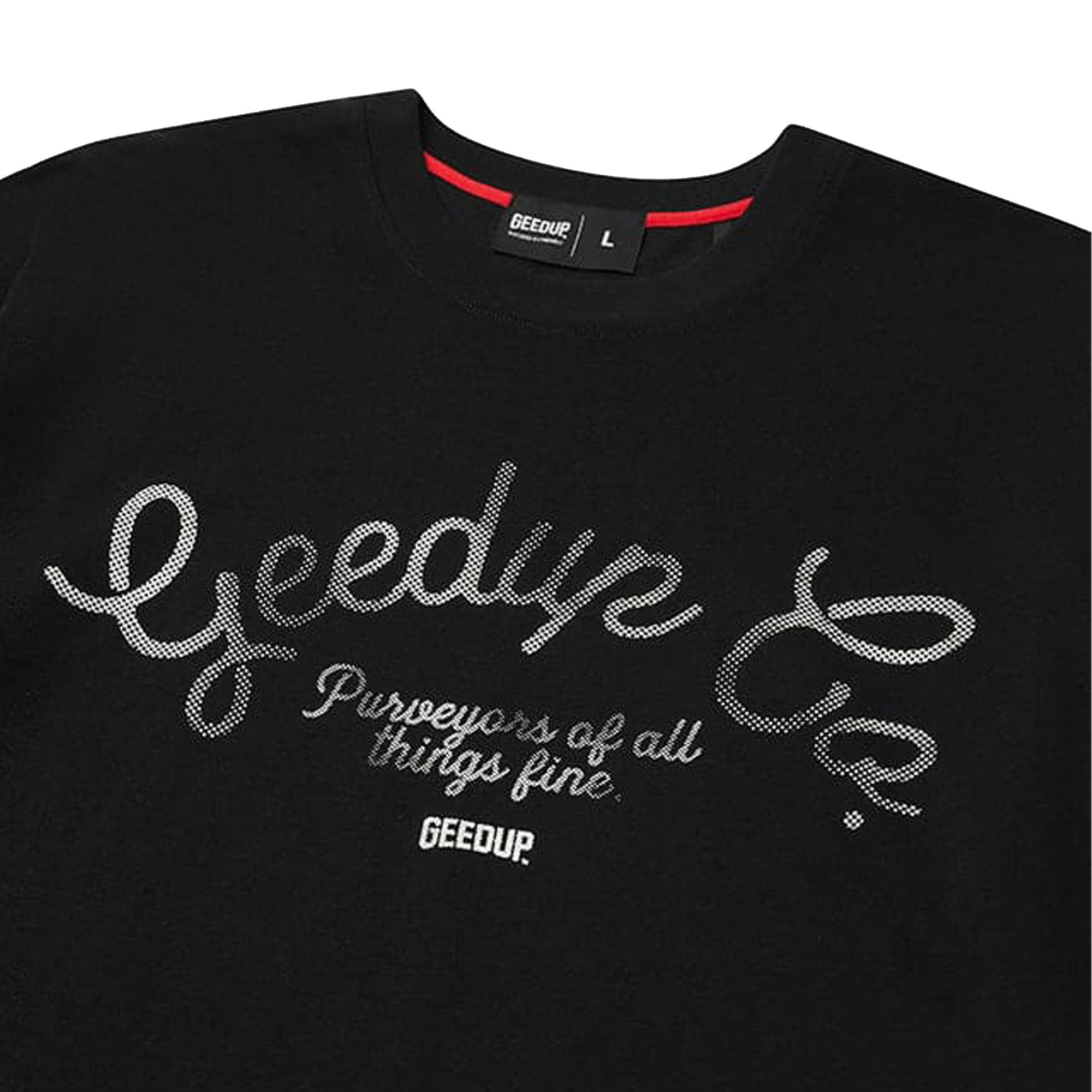 Geedup Merlot Brick T-Shirt 'Washed Black' (2025)