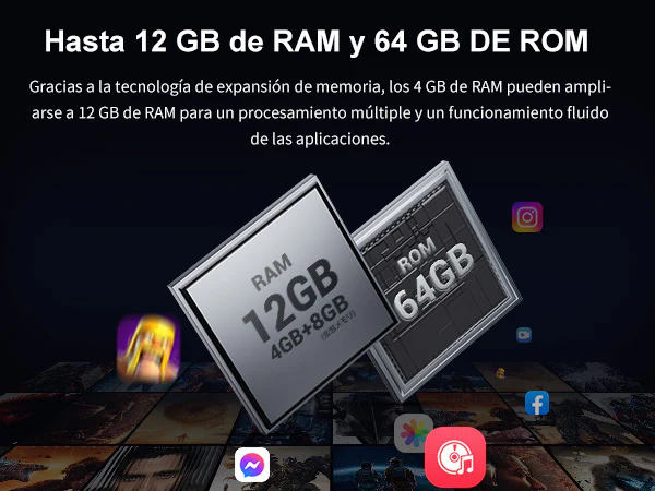 Celular Fossibot F105 Pro Dual Sim 64 Gb 4 Gb Ram 10300 Mah