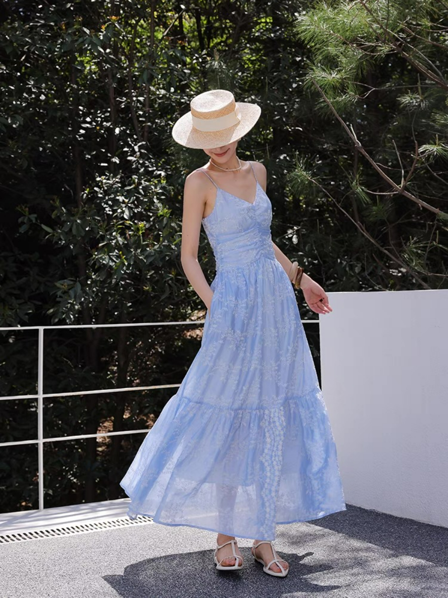 Maliyah Graceful Embroided Cami Dress