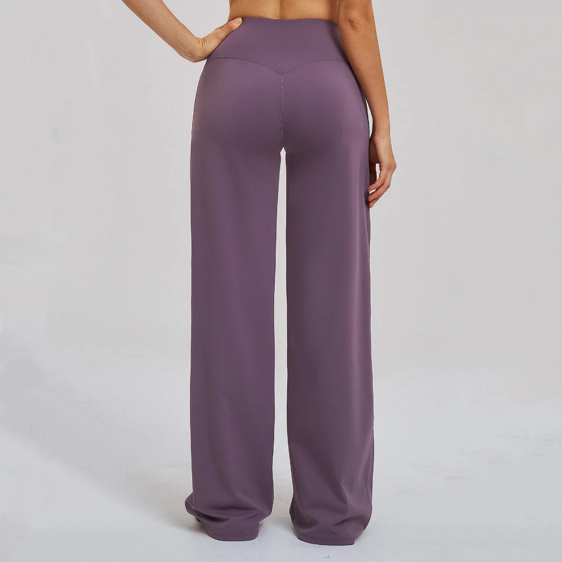 Women's Crossover Waist Wide Leg Yoga Pants