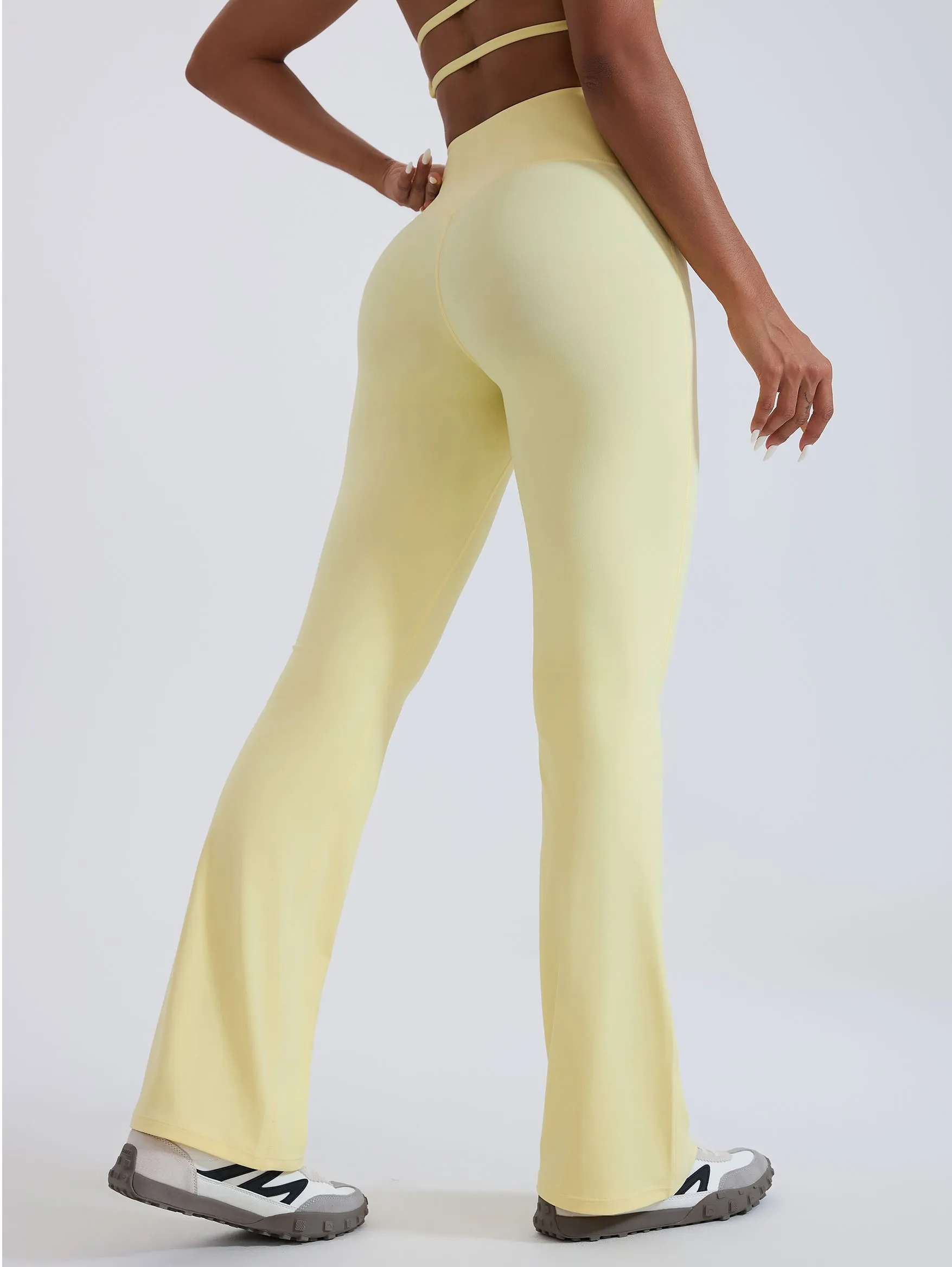 Twisted Pleated Waisted Wide Leg for Women CY5764