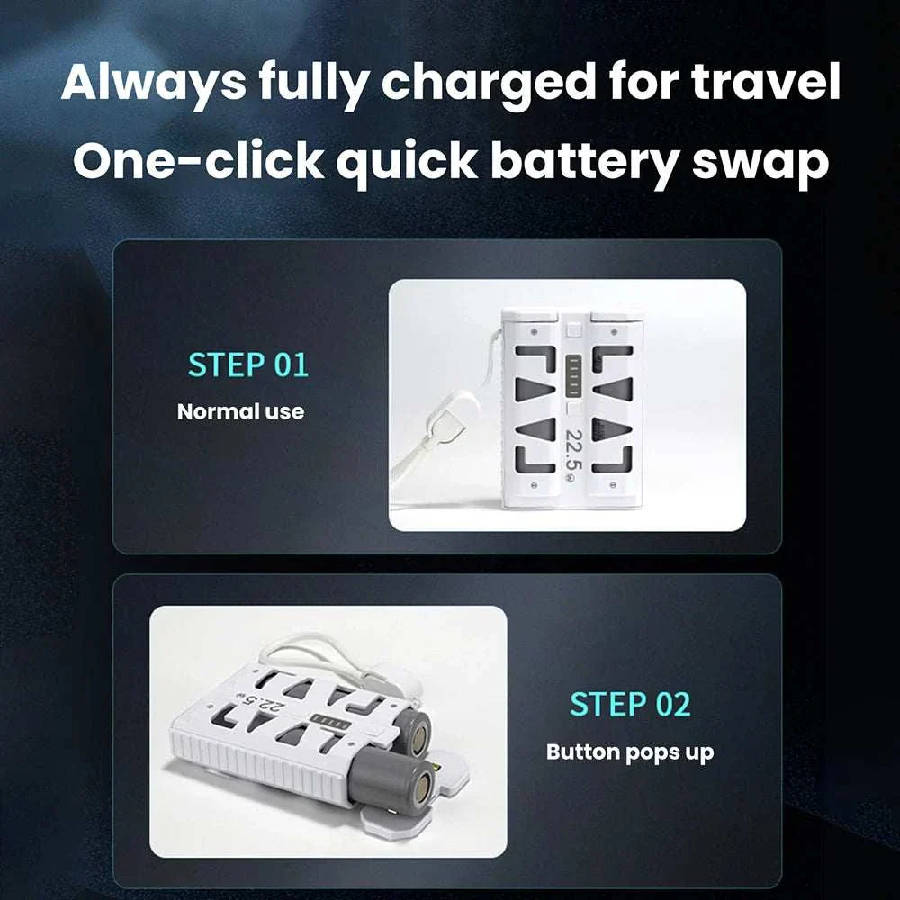 FlexCharge 21700 DIY Detachable Fast Charge Power Bank