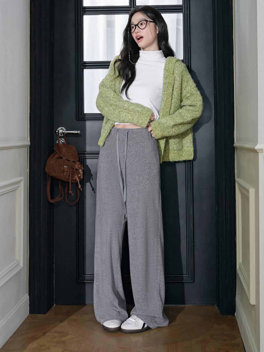 Straight-Leg Sweatpants