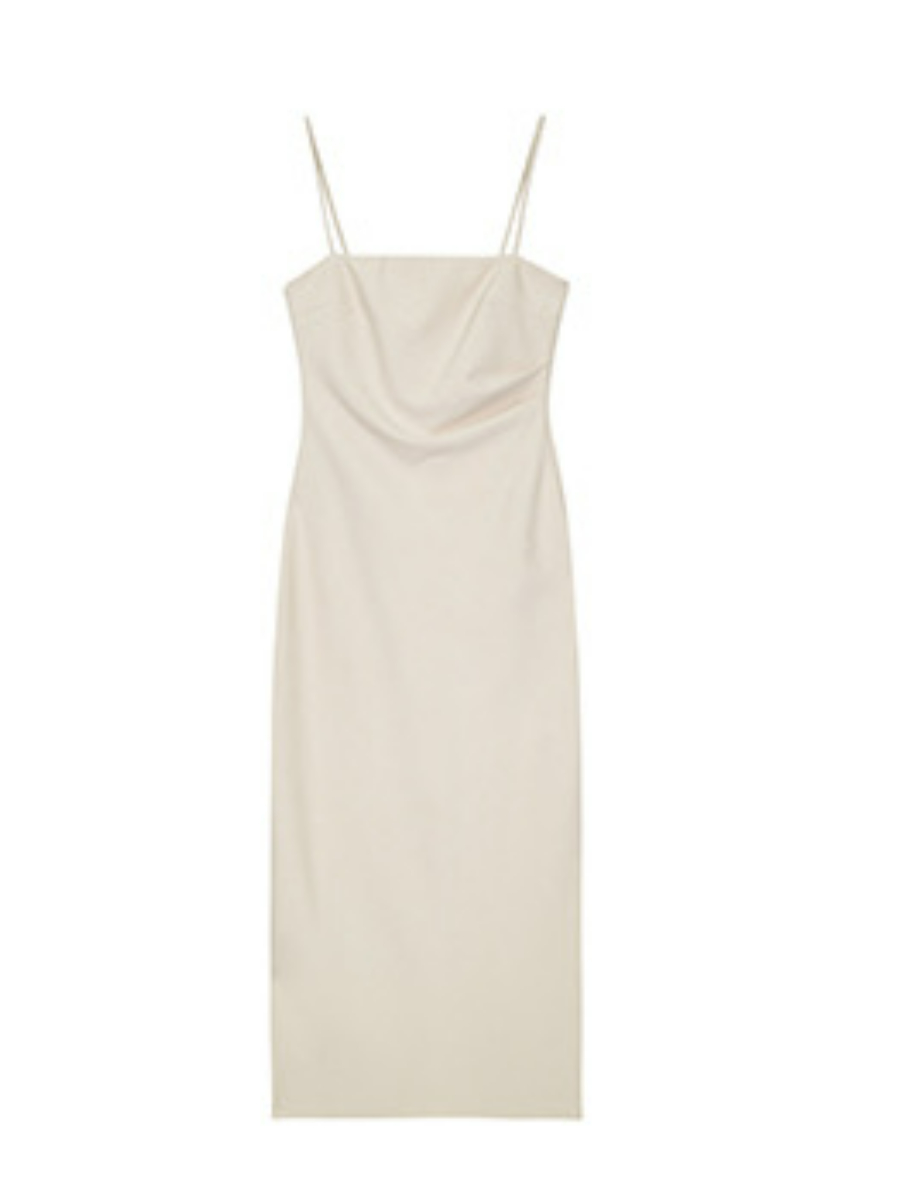 Xona Side Ruched Cami Dress