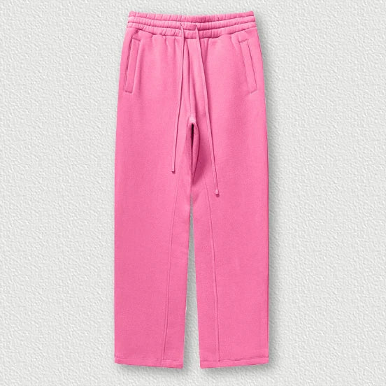 Unisex Plush Straight Leg Sweatpants TH2408