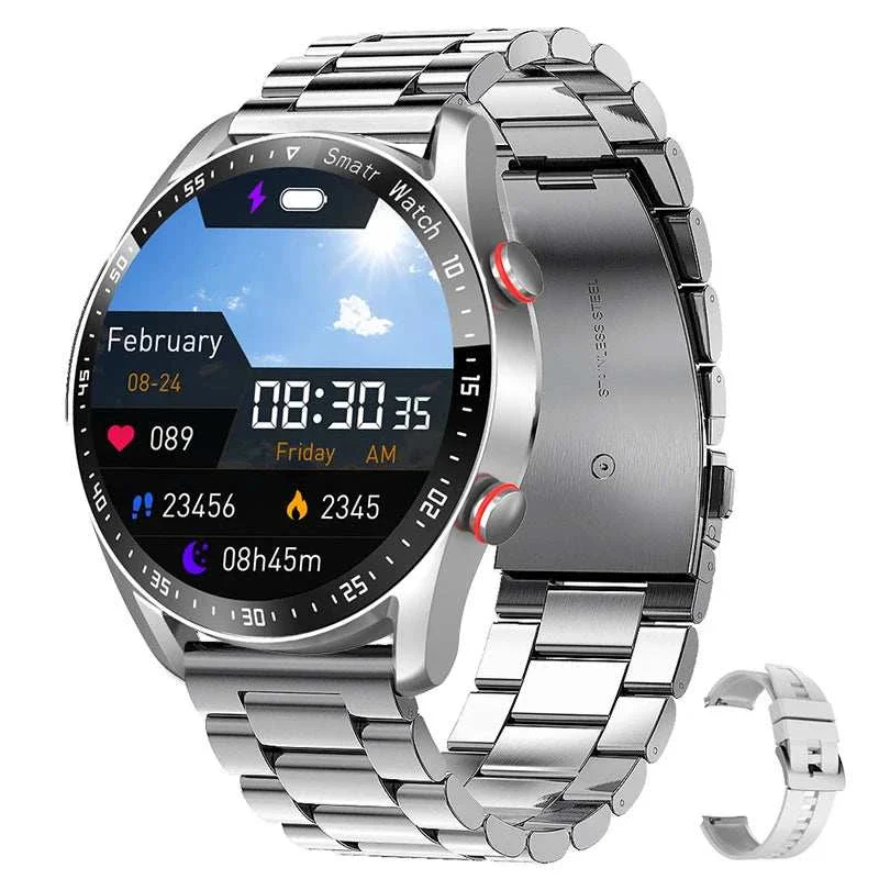 Prestige Pro ECG+PPG Smartwatch with Steel Bracelet