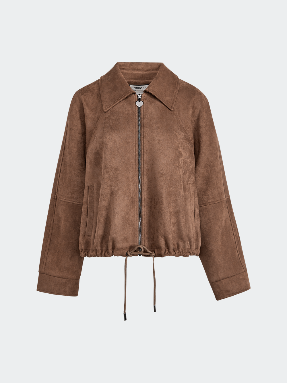Faux Suede Jacket