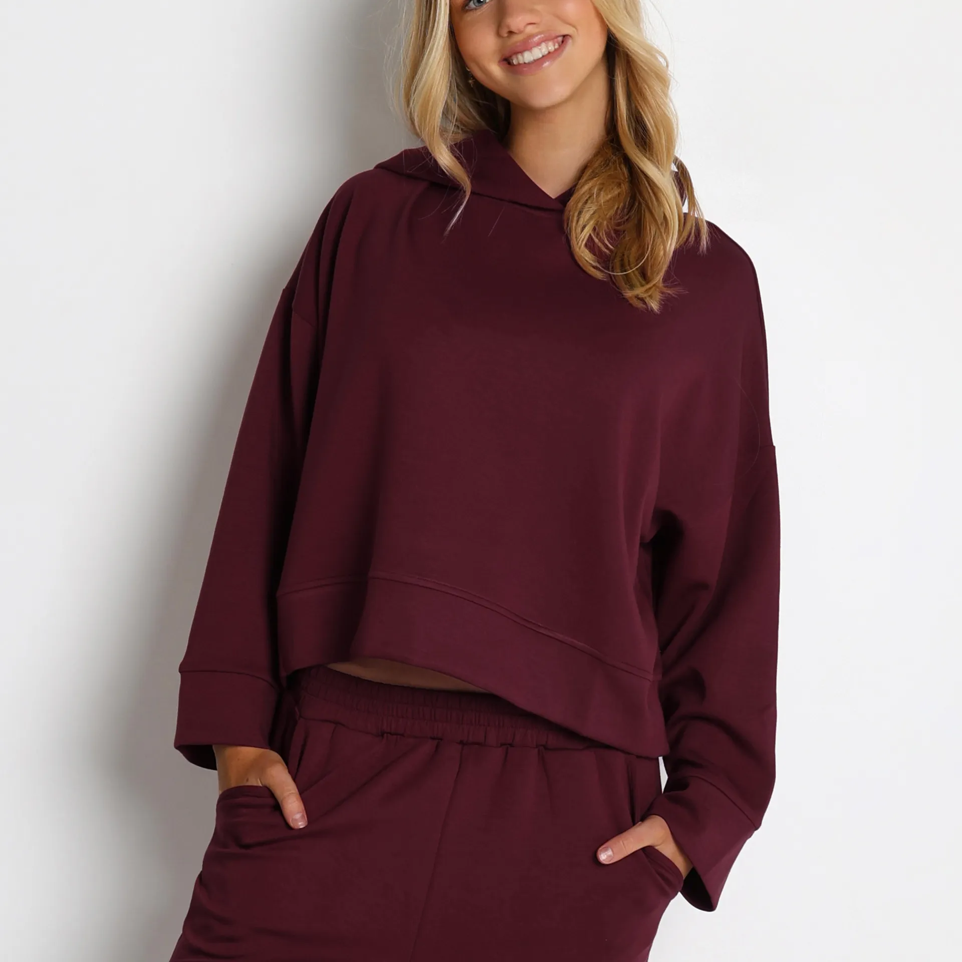 Retro Fitness Yoga Wear Casual Hoodie