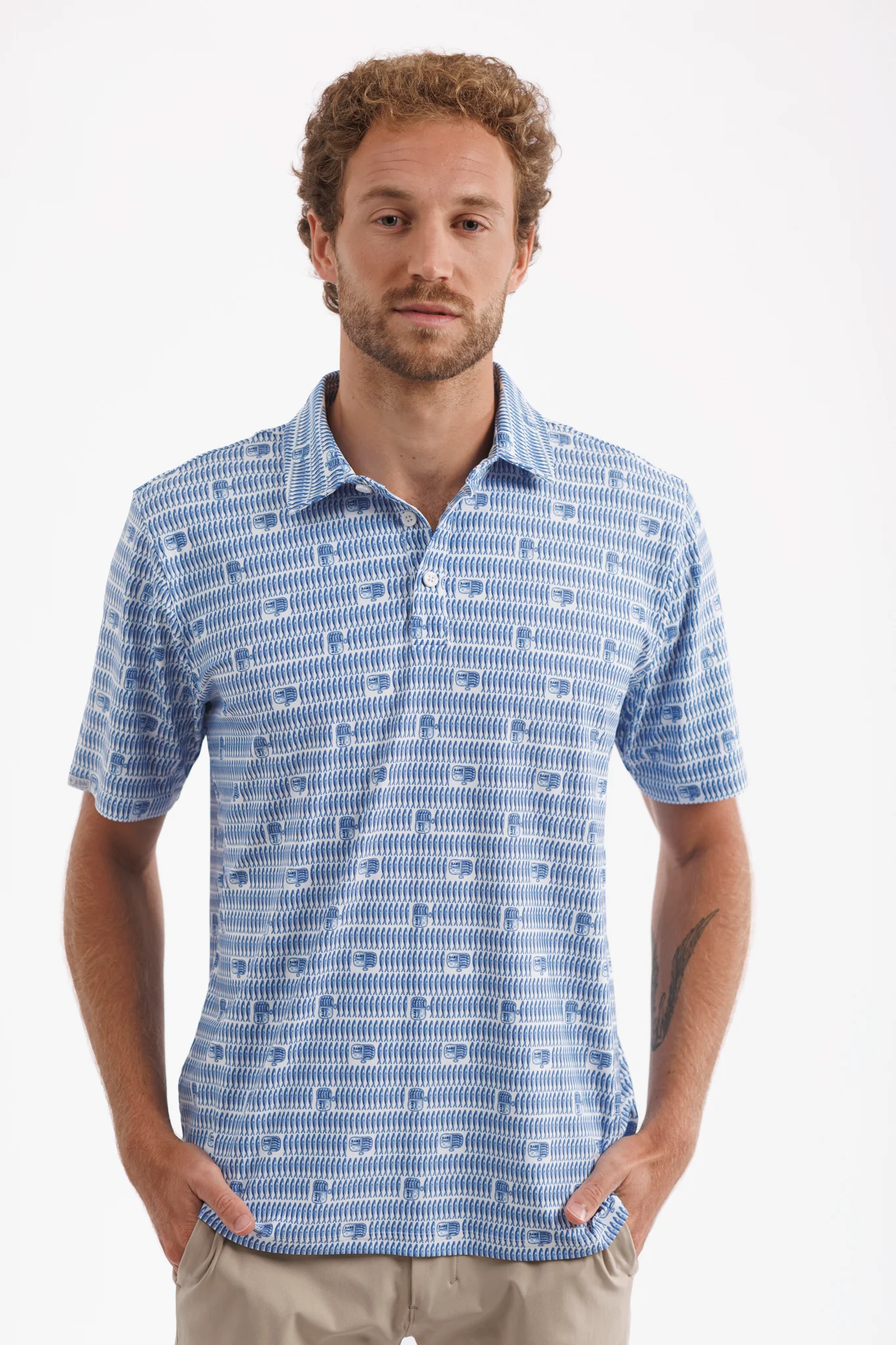 The Smitty Light Polo - Tin Can