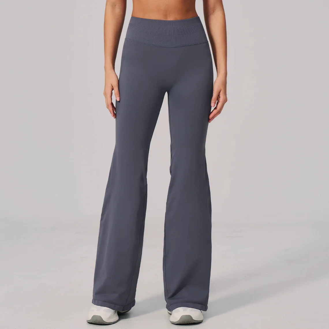 Seamless High Waist Tummy Control Hip Lifting Yoga Flared Pants
