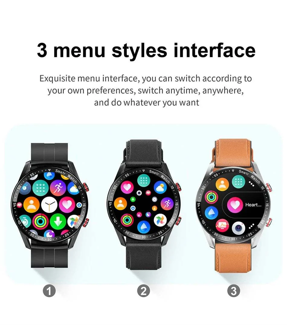 Prestige Pro ECG+PPG Smartwatch with Steel Bracelet