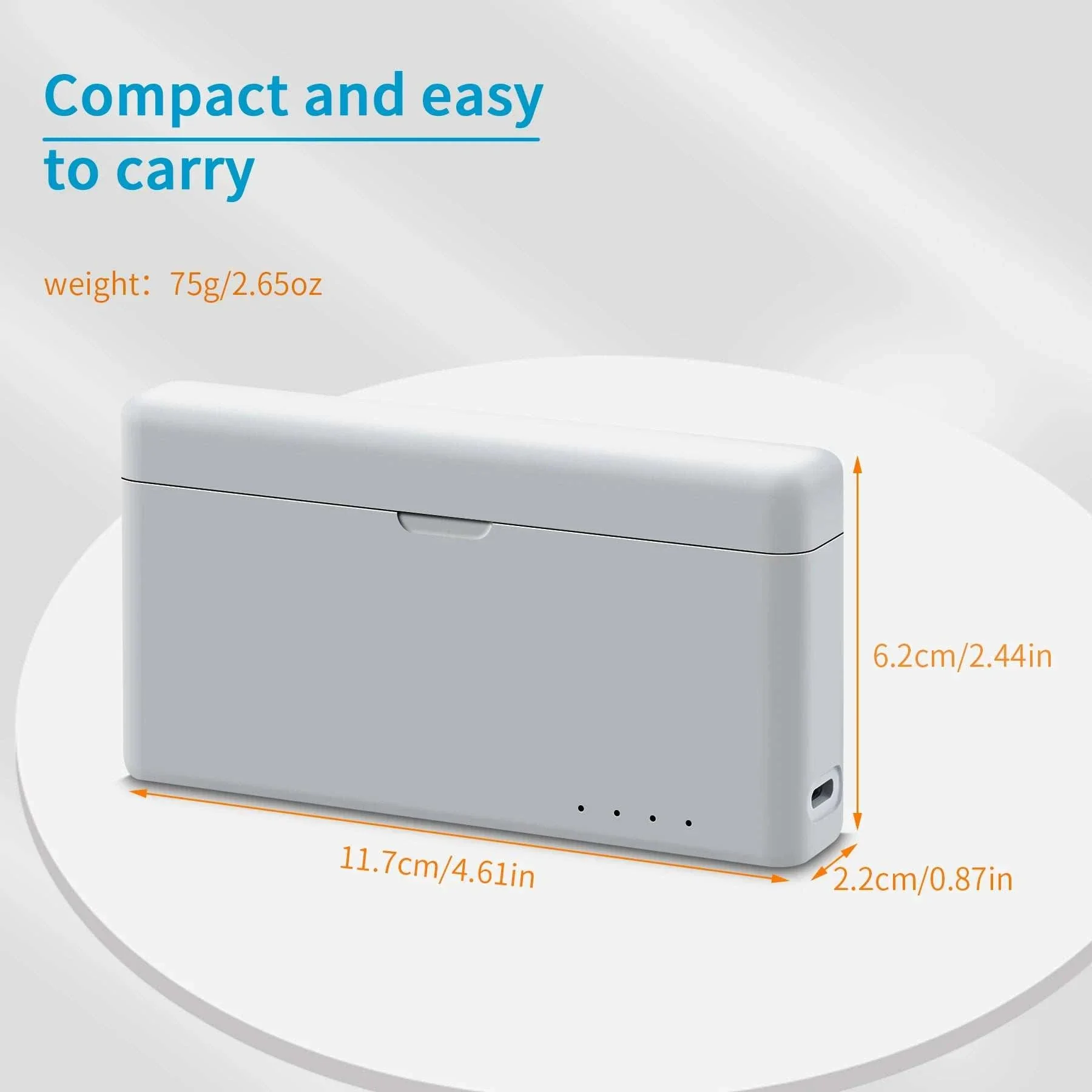 DJI Action 3 & 4 Battery Charging Case