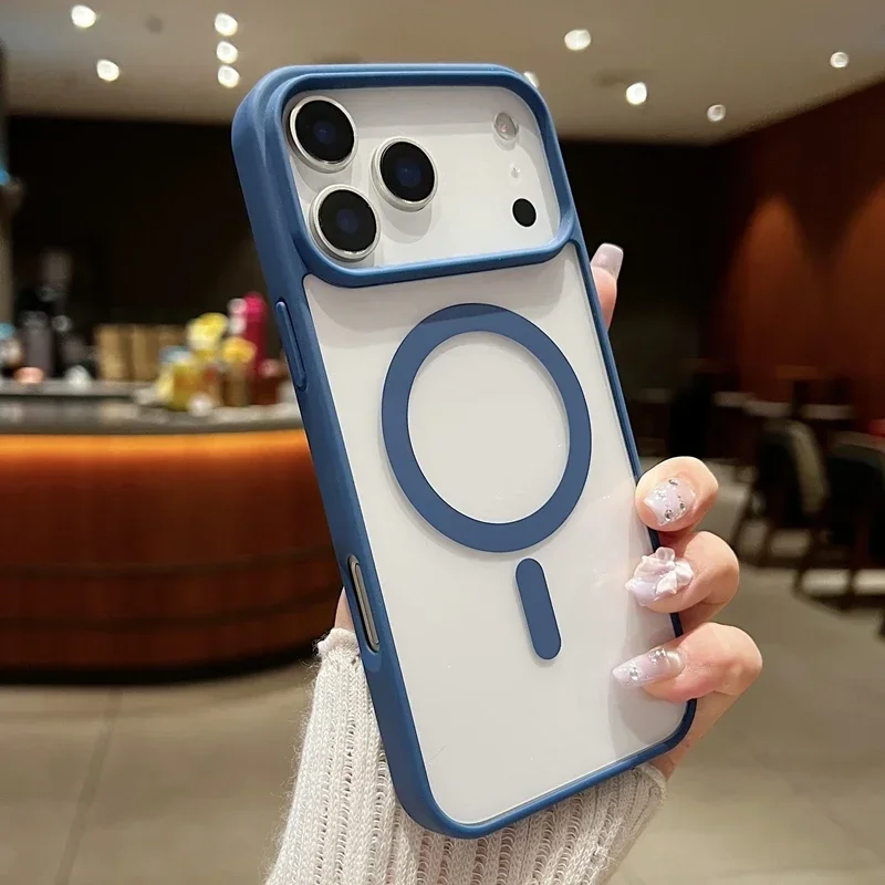 Apple iPhone - Luxury Transparent Hard MagSafe Case