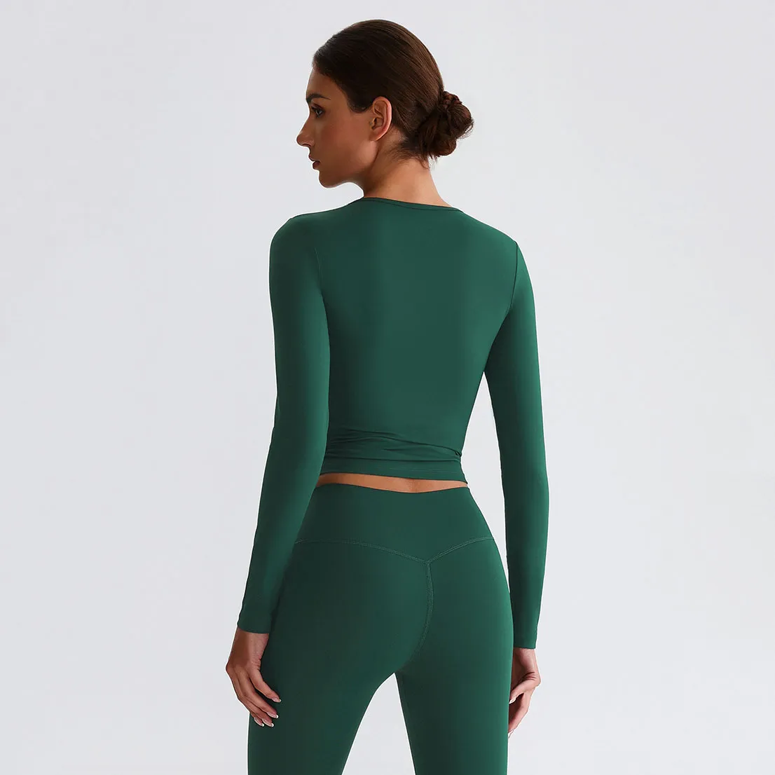 Recycled Slim Fit Yoga Long Sleeve Top