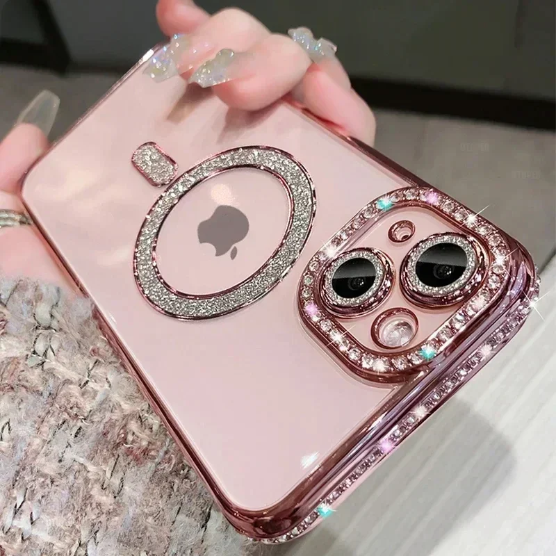 Apple iPhone - Premium Glitter Crystal MagSafe Case