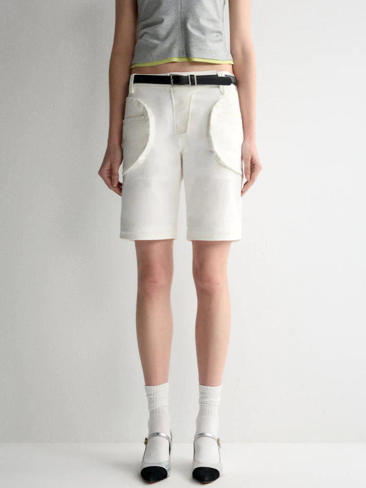 Two-in-One Removable Flared Casual Pants