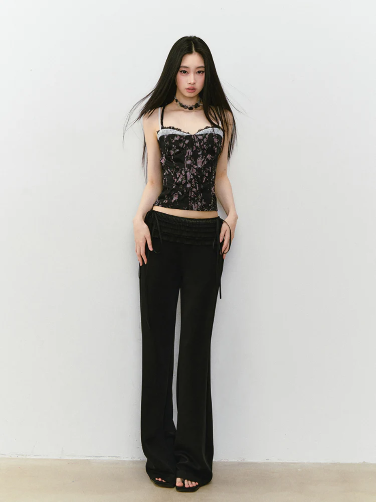 Loose String Casual Pants