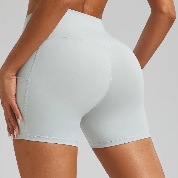 Women's Butt Lifting Yoga Shorts With Pocket