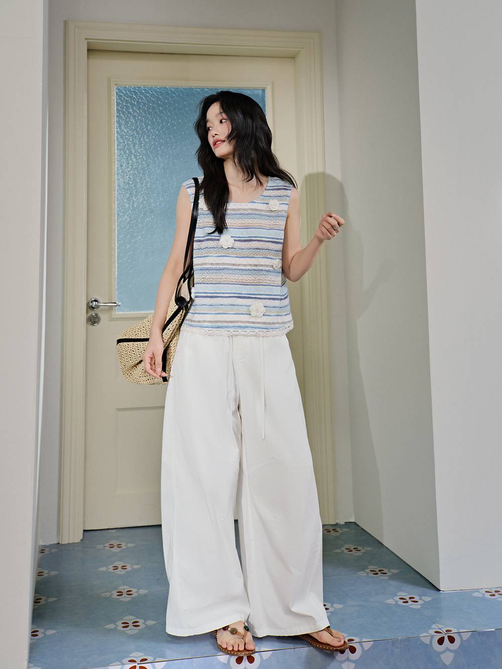 Elastic Waist Pants