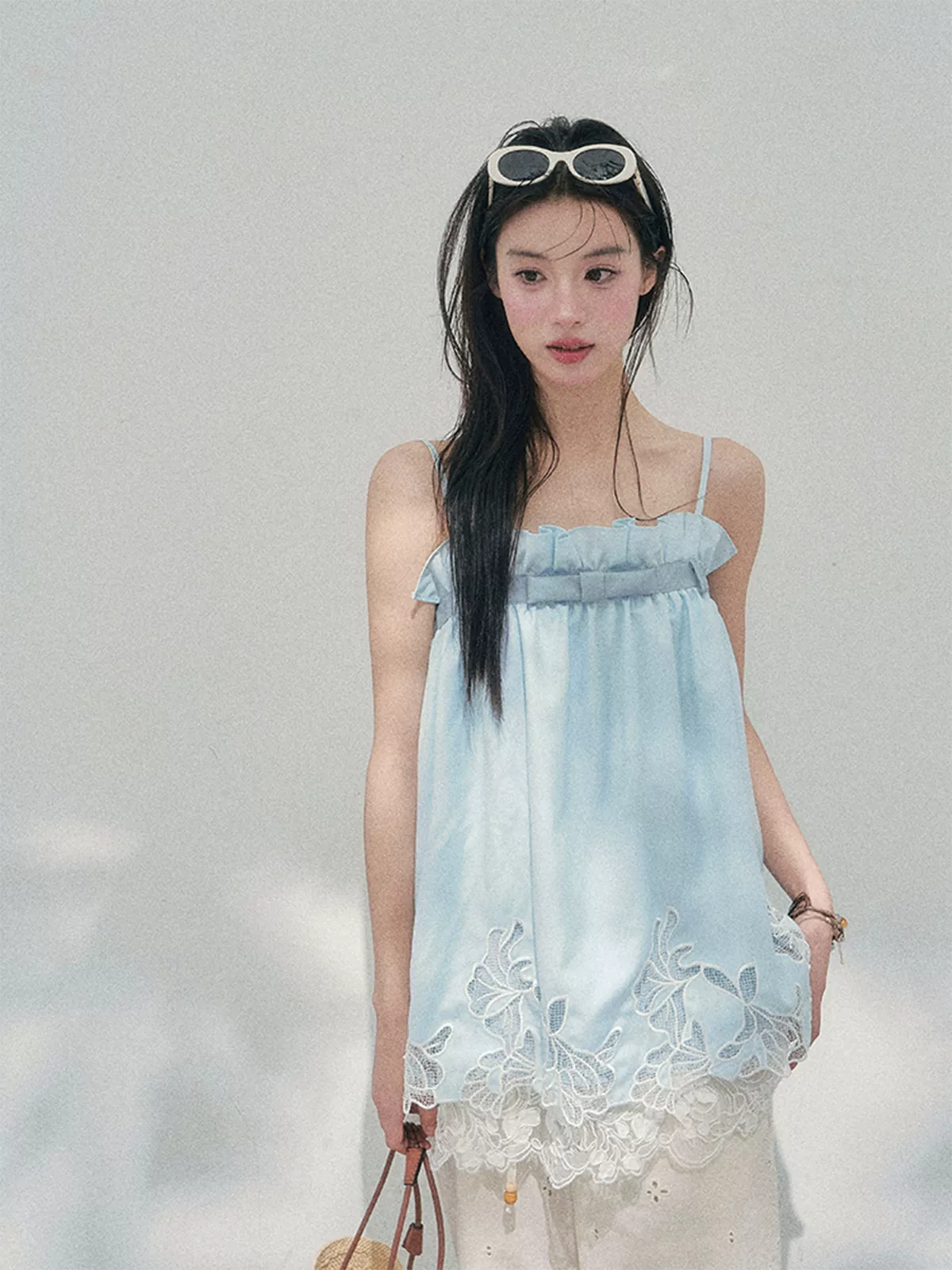 Bouquet Summer Lace Camisole Top