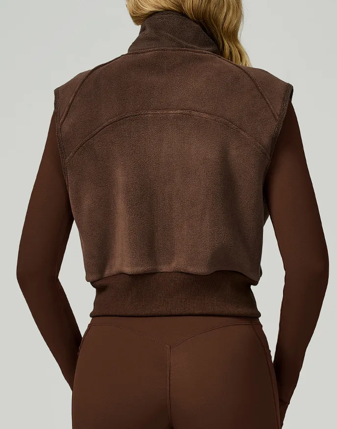High Collar Autumn & Winter Plus Velvet Vest