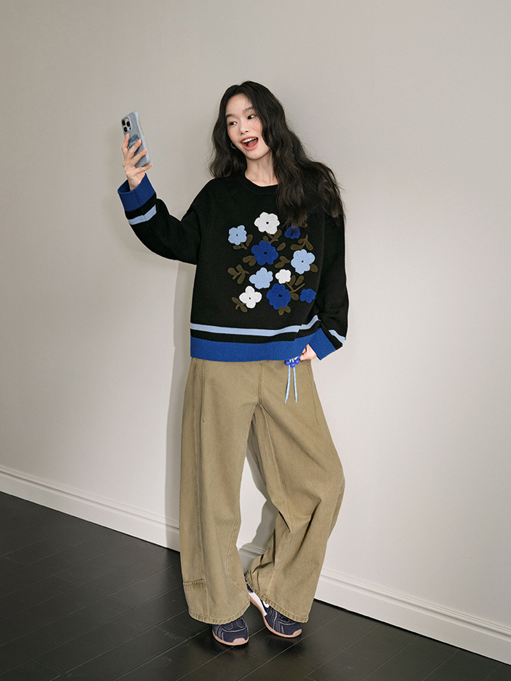 Floral Sweater