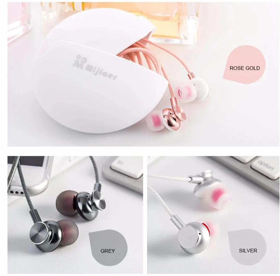 In Ear Earphones with Microphone Super Bass Stereo Hifi Earphone