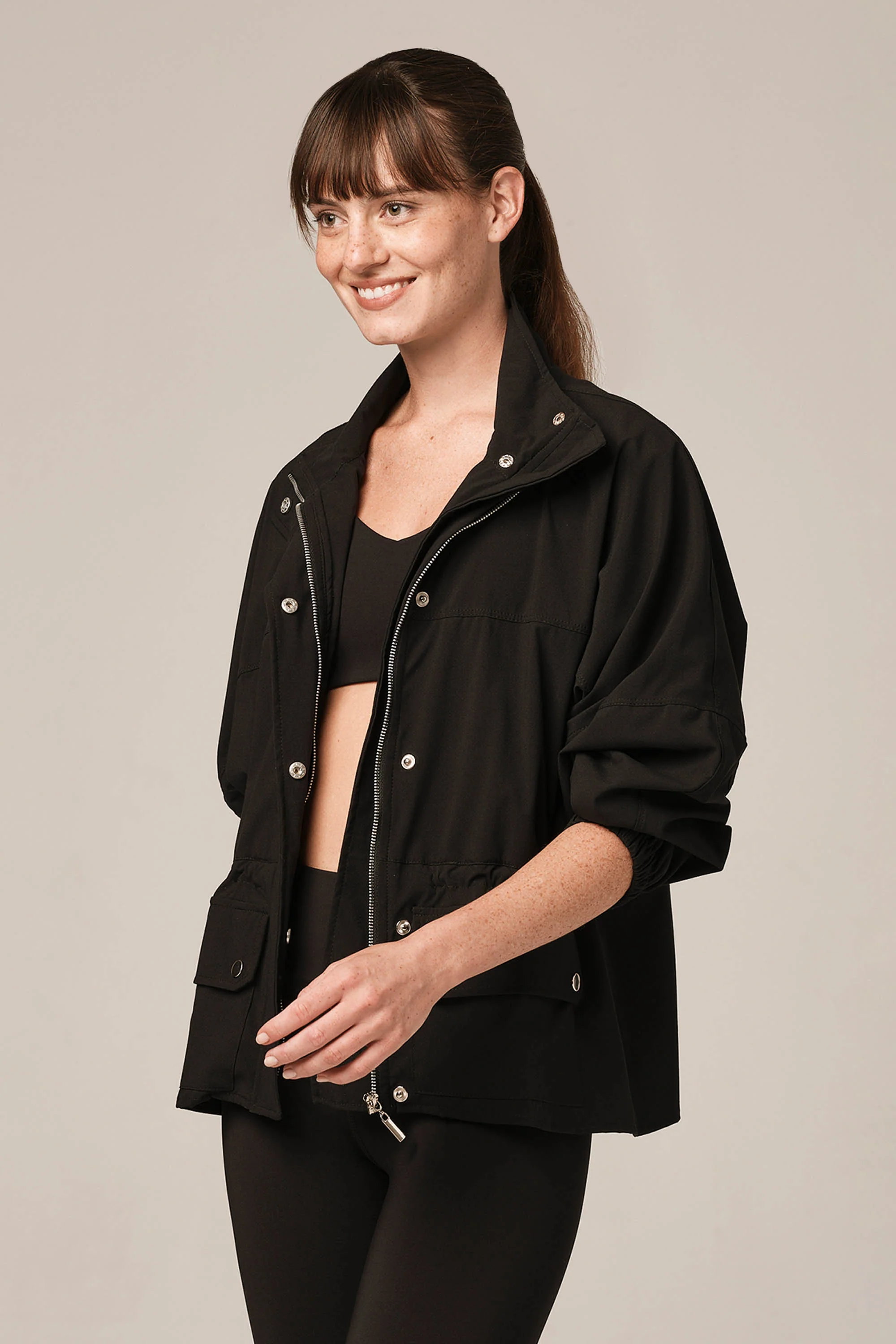 Carry On Black Jacket