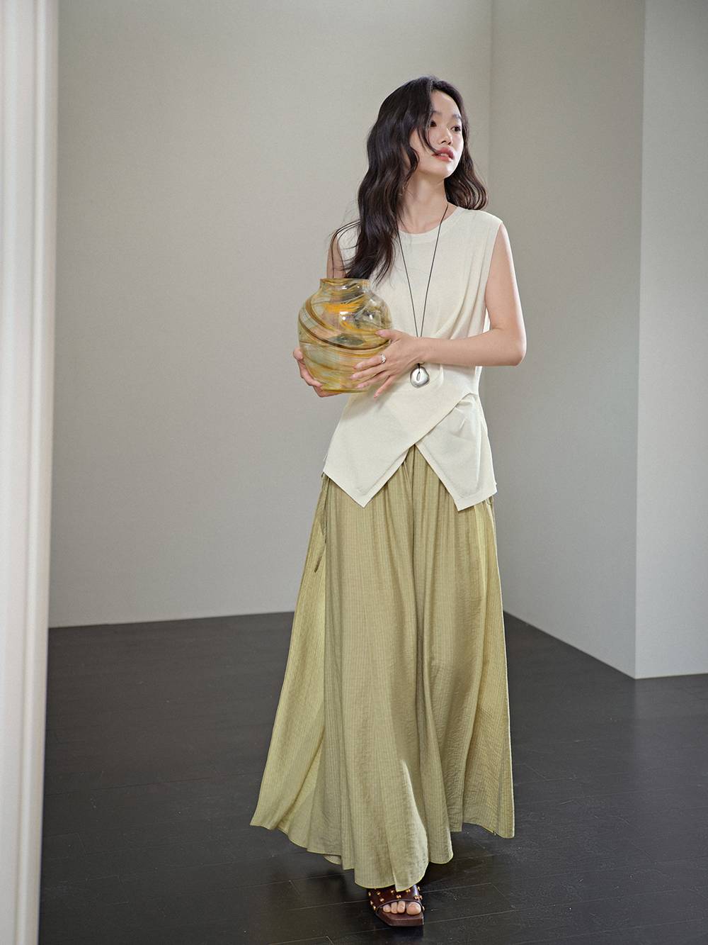Elastic Waist Pants