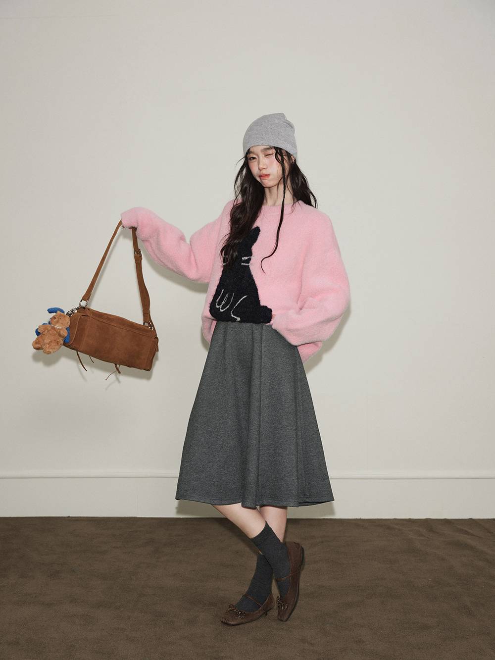Rabbit Graphic Sweater