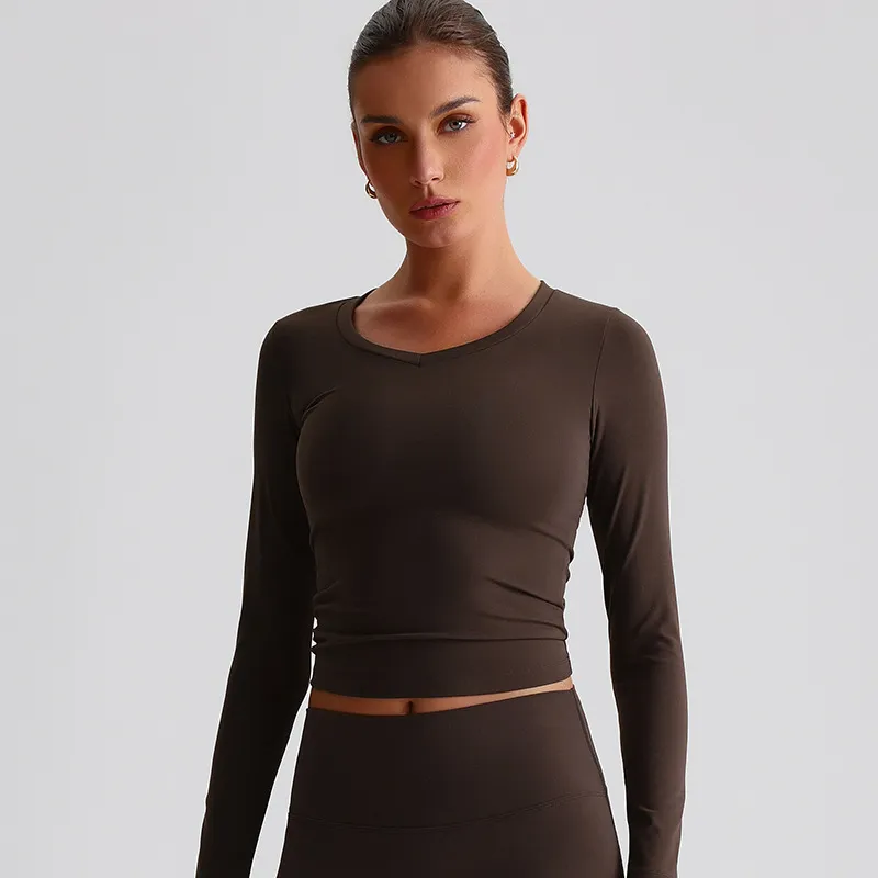 High Impact Yoga Pilates Long Sleeve Shirts