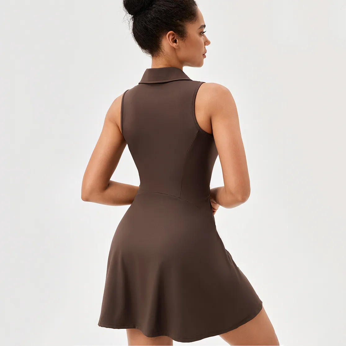 Lapel Tennis Jumpsuit