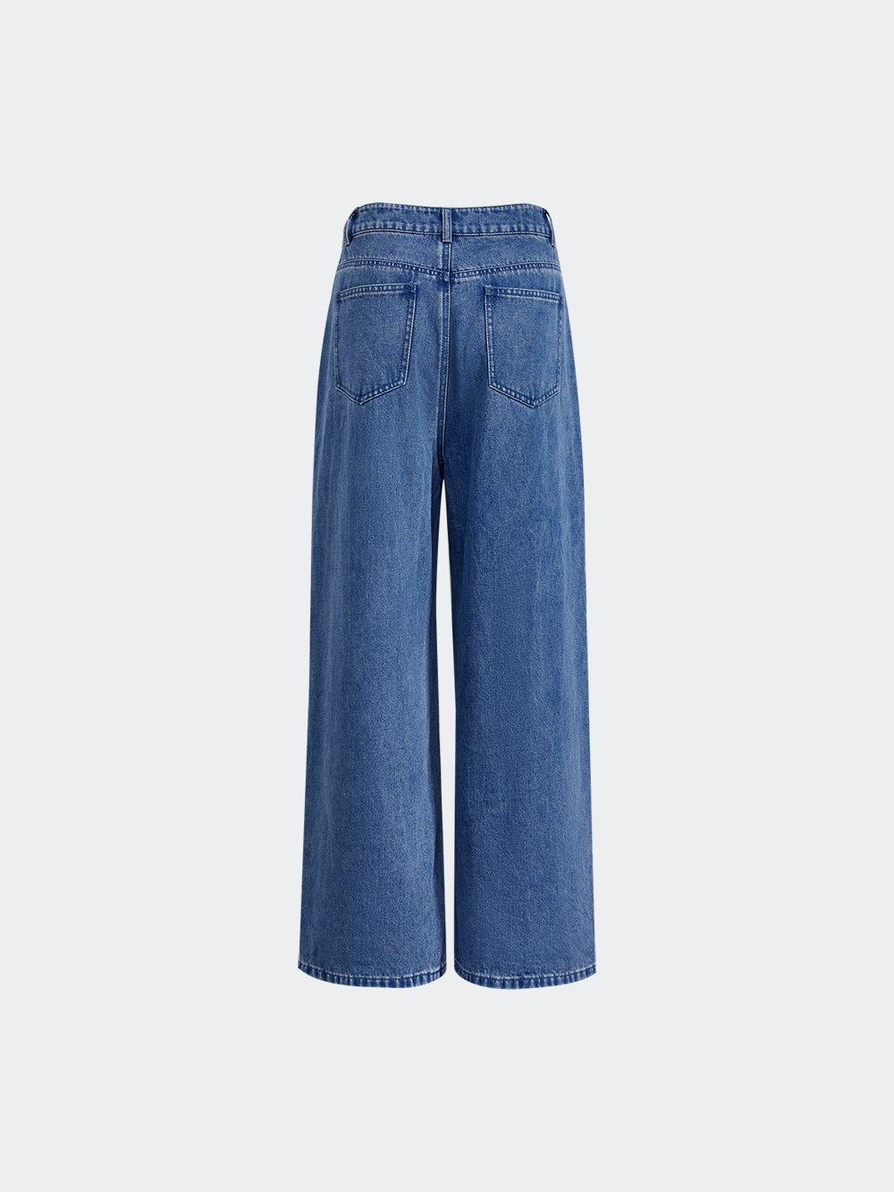 Heart Bow Embroidered Jeans