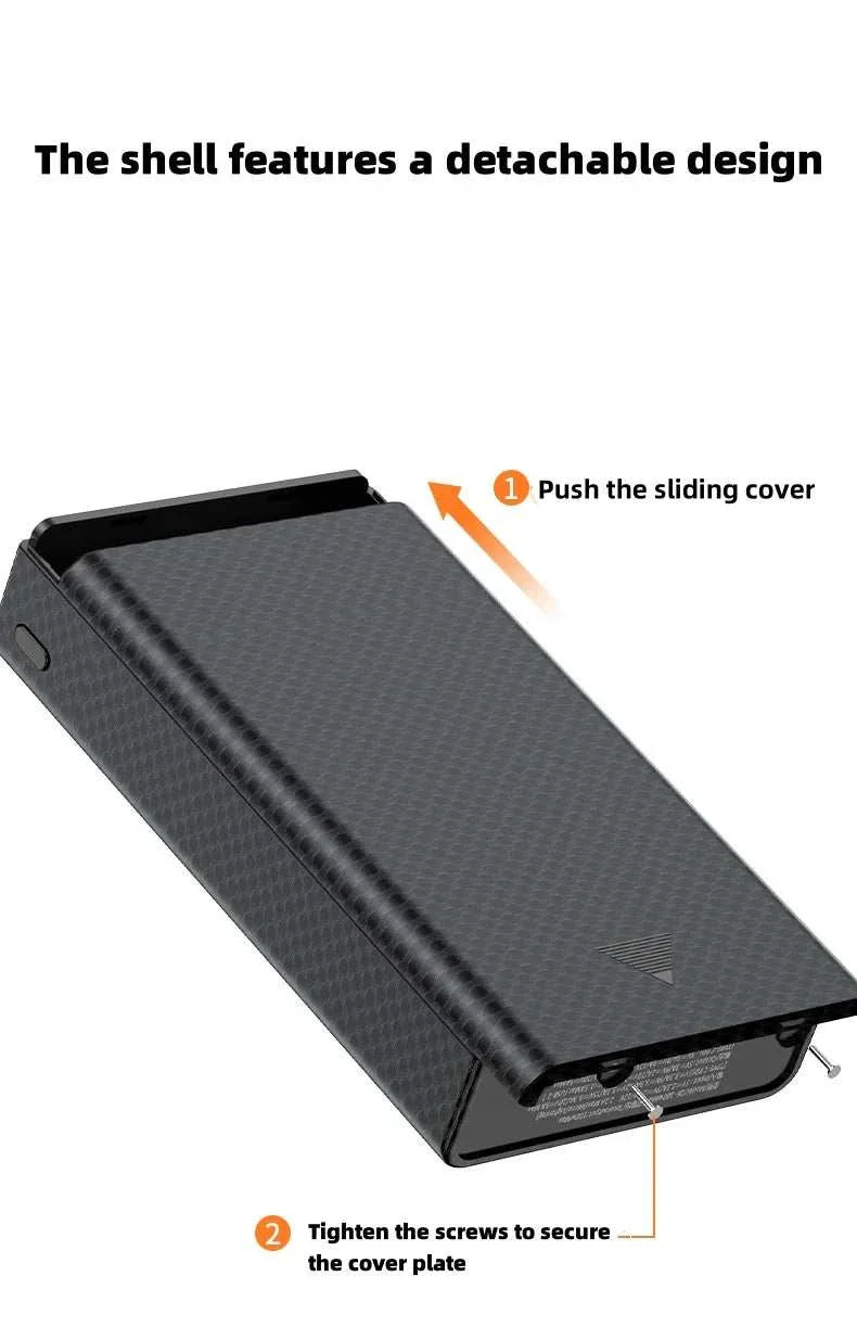 Pro-Build 100W PD Laptop Power Bank DIY Kit | 6x 21700 Capacity