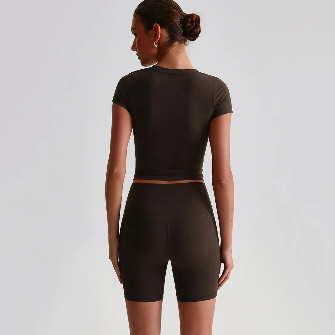 High Impact Yoga Pilates Short Sleeve Shirts