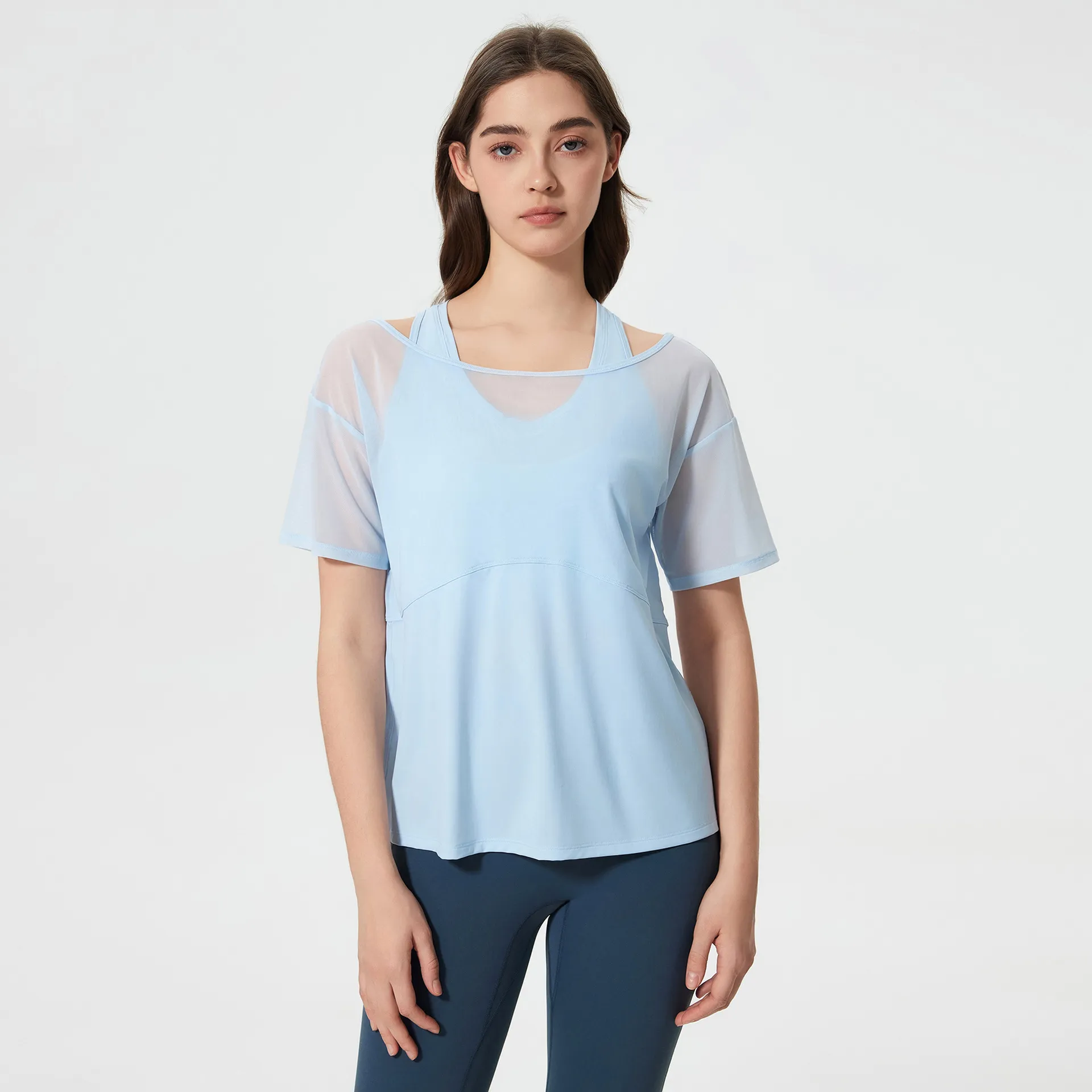 Cover-up Sports Short Sleeved T-shirt