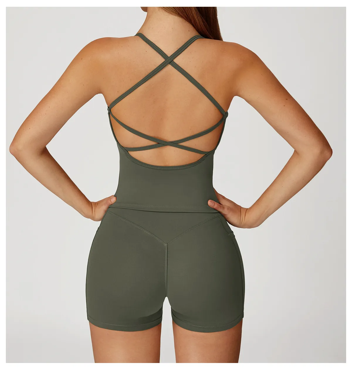 Cross Back Quick-Drying Fitness Yoga Vest