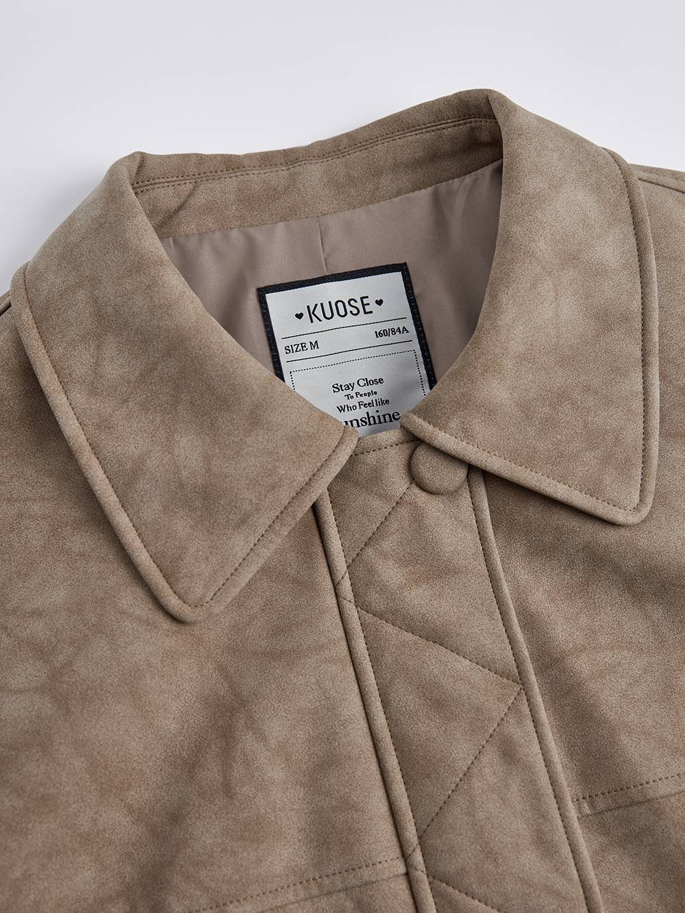 Faux Leather Jacket