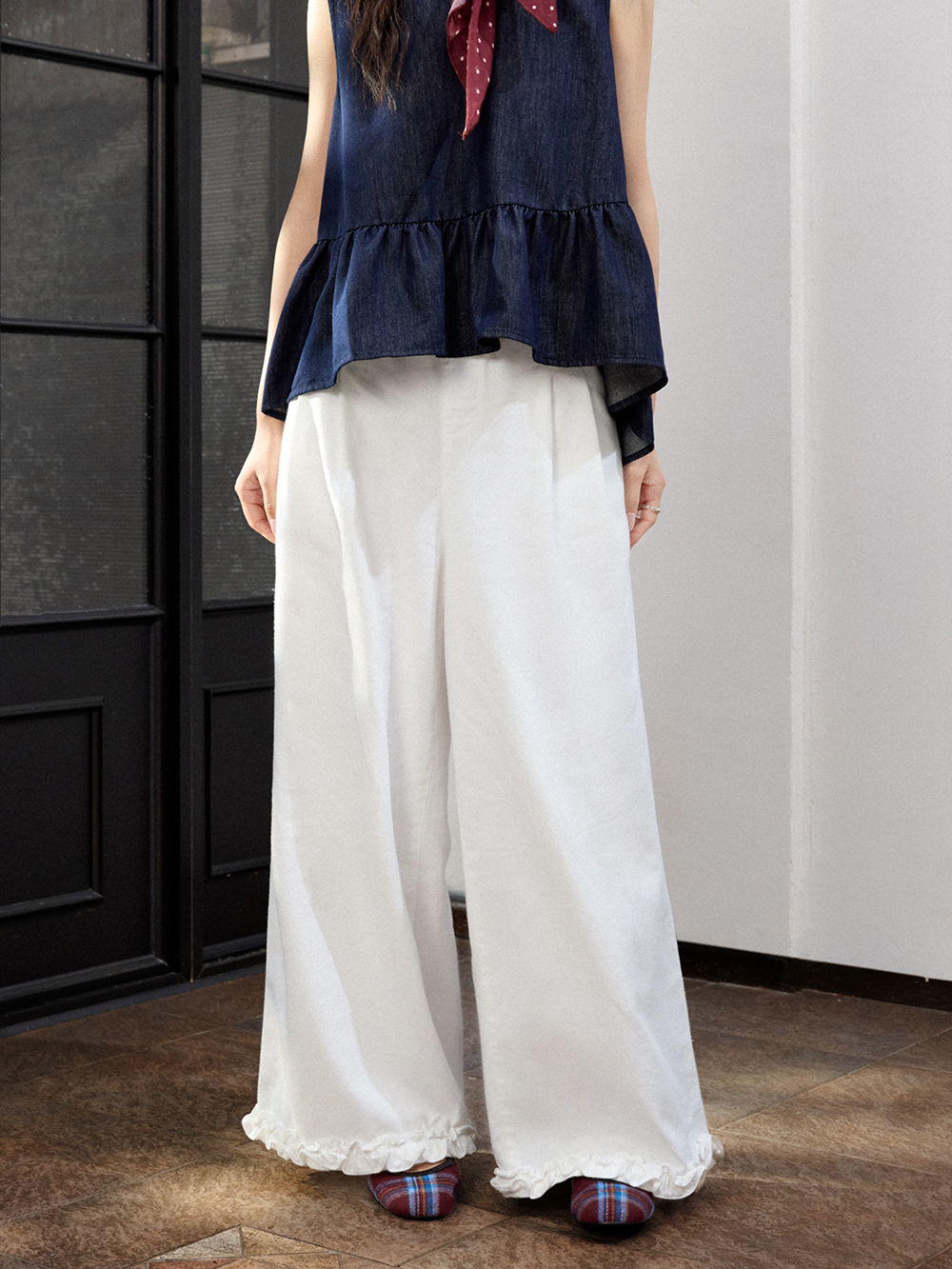 Elastic Waist Jeans