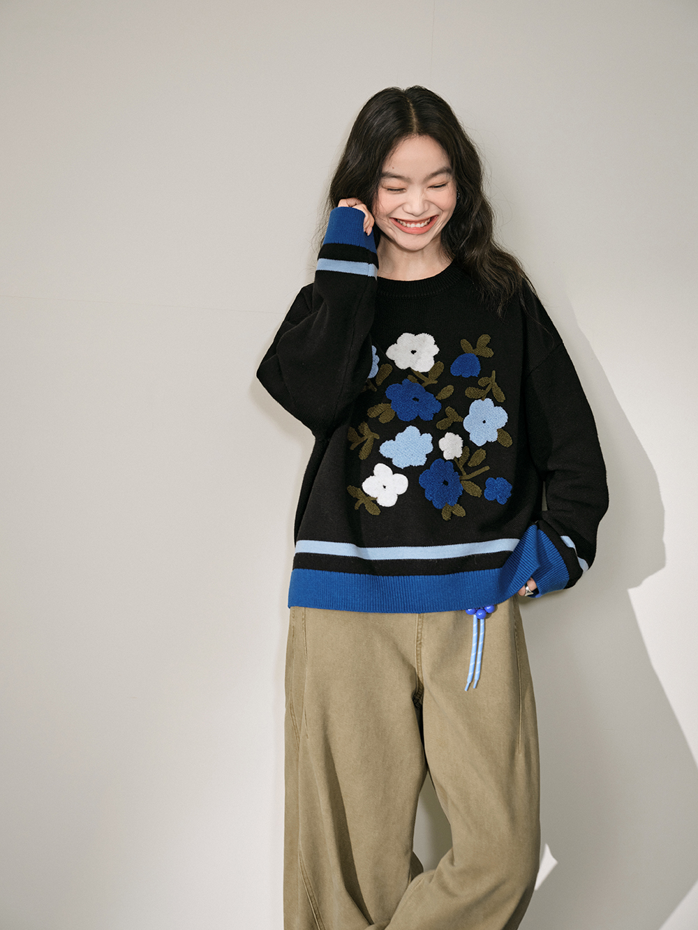 Floral Sweater