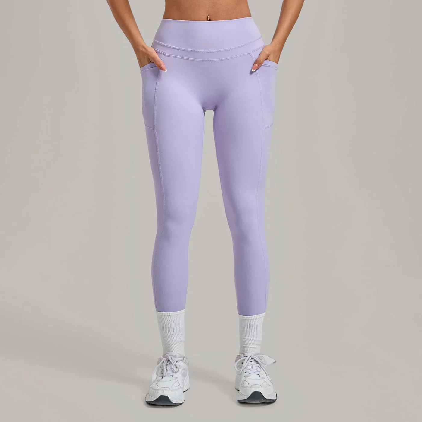 Women's Hip-lifting Yoga Leggings With Pockets