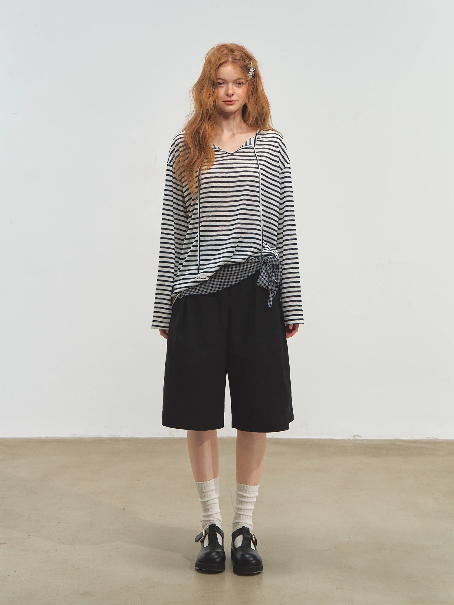 Reversible Strawberry Striped Shirt