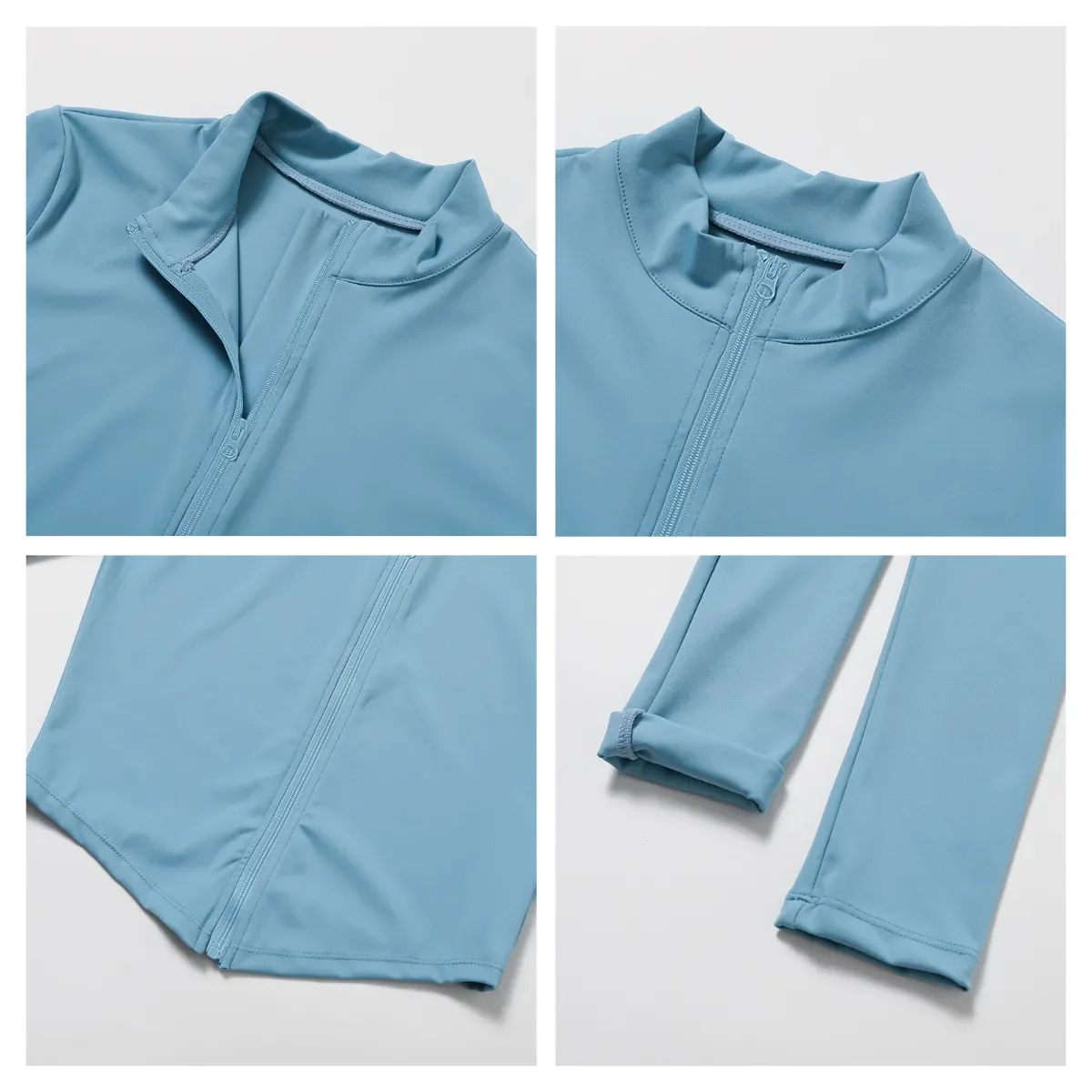 Zip Up Slim Fit Fitness Jacket
