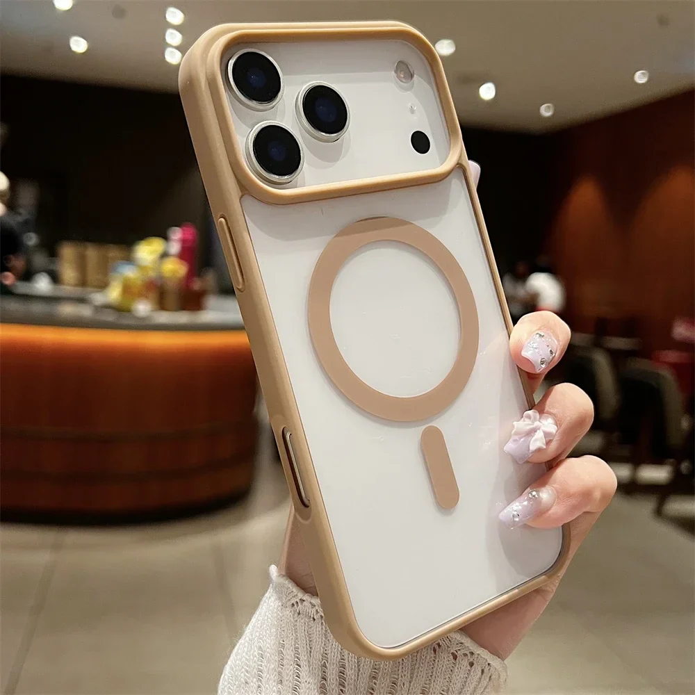 Apple iPhone - Luxury Transparent Hard MagSafe Case